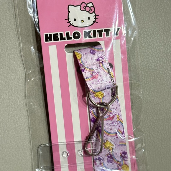 Sanrio Hello Kitty Pink Lanyard Keychain - Picture 2 of 4